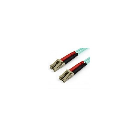 Cable de Fibra StarTech.com - LC - Dúplex - Multimodo - 7 Mts - Aqua