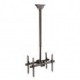 Soporte de Techo StarTech.com FPCEILBTB - 32" a 75" - Para Pantalla - Hasta 45 Kg