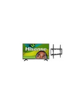 Pantalla Hisense 32H3D - 32" 1366x768 - HDMI - USB - 60Hz - 6W + Soporte de Pared Manhattan 460934 - 32"-55" - Hasta 40kg