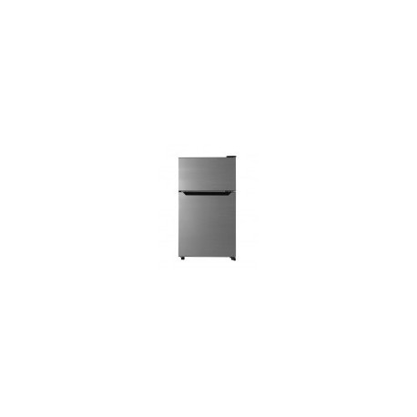 Refrigerador Hisense RT33D6AAE - 3.3 Pies - con Doble Puerta - Gris