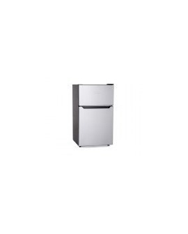 Refrigerador Hisense RR33D6ALX - 3.3 Pies - Con charola - Plata