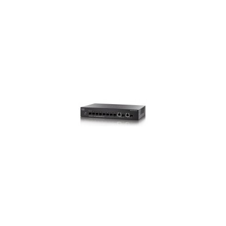 Switch Cisco SG350-10SFP-K9-NA - Administrable - 10 Puertos Gigabit/SFP