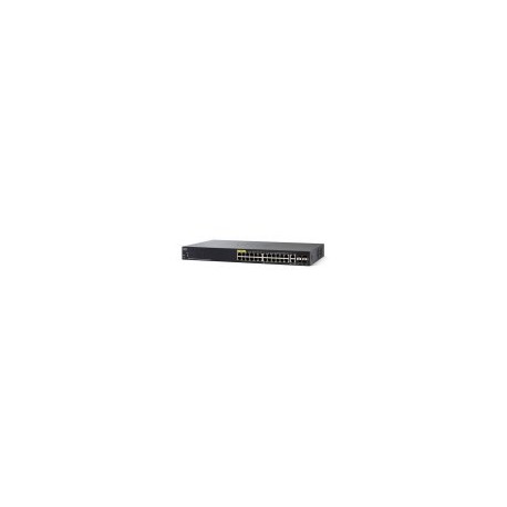Switch Cisco SF350-24-K9-NA - Administrable - 24 Puertos - 10/100