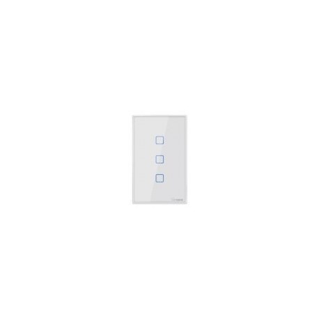 Apagador Sonoff T2 - Touch - Inalámbrico - Wi-Fi - Temporizador - 3 Canales
