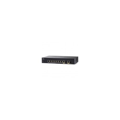Switch Cisco SG250-08-K9-NA - Administrable - 8 Puertos - 10/100/1000 - PoE+