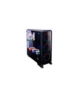 Gabinete YeYian KNIGHT 2200 - Media Torre - ATX - 3 Ventiladores - Panel Lateral