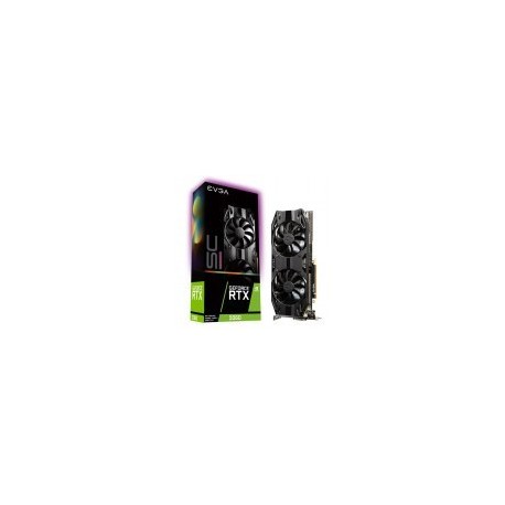 Tarjeta de Video EVGA GeForce RTX 2060 SC Ultra - 6GB - 192-bit - PCI-E 3.0 - GDDR6 - HDMI - DVI-D - DisplayPort