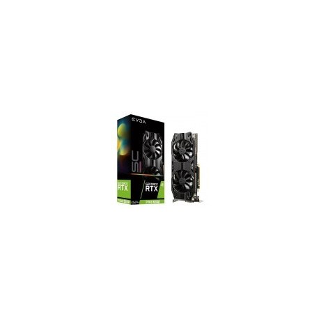 Tarjeta de Video EVGA GeForce RTX 2060 SUPER SC ULTRA GAMING - 8GB - 256-bit - PCI-E 3.0 - GDDR6 - HDMI - DVI-D - DisplayPort