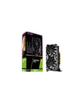 Tarjeta de Video EVGA GeForce GTX 1660 Ti SC ULTRA GAMING - 6GB - 192-Bit - PCI-E 3.0 - DDR6 - HDMI - DVI-D - DisplayPort