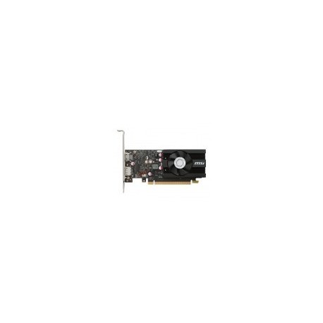 Tarjeta de Vídeo MSI GeForce GT 1030 2G LP OC - 2GB - 64-Bit - PCI-E 3.0 - DDR5 - HDMI - DisplayPort
