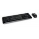 Kit de Teclado y Mouse Microsoft Desktop 850 - RF inalámbrico - USB - Español - Negro - BULK