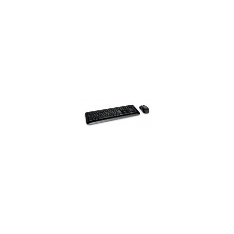 Kit de Teclado y Mouse Microsoft Desktop 850 - RF inalámbrico - USB - Español - Negro - BULK