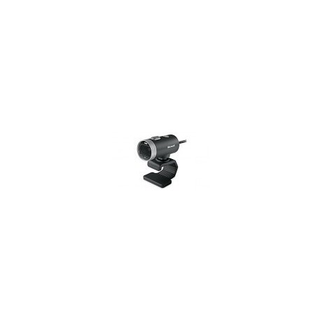 Cámara Web Microsoft LifeCam Cinema - 5MP - USB 2.0 - Soporte - Negro/Plata - BULK