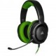 Diadema Corsair HS35 Stereo Gaming - Alámbrico - 3.5 mm - Micrófono - Verde