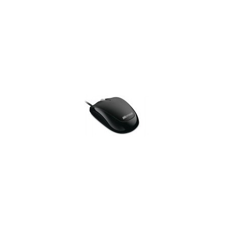 Mouse Óptico Compacto Microsoft 500 - USB - 800 Dpi - 3 Botones - Negro - BULK