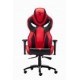 Silla Gamer Digital Design Red FURY - Asiento acolchonado - Rueda C/Seguro - Negro/Rojo
