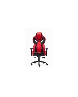 Silla Gamer Digital Design Red FURY - Asiento acolchonado - Rueda C/Seguro - Negro/Rojo