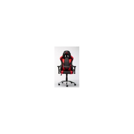 Silla Gamer Digital Design Master - Asiento acolchonado - Reclinable - Rueda C/Seguro - Negro/Rojo
