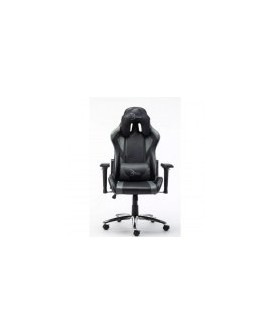 Silla Gamer Digital Design Master - Asiento acolchonado - Reclinable - Rueda C/Seguro - Negro/Gris