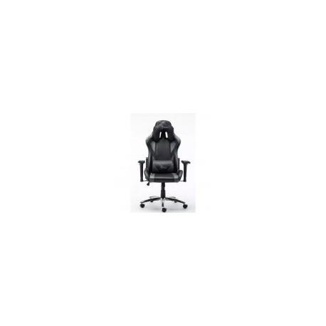 Silla Gamer Digital Design Master - Asiento acolchonado - Reclinable - Rueda C/Seguro - Negro/Gris