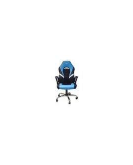 Silla Gamer Naceb Technology NA-0935A - Azul - Poliuretano - Nylon