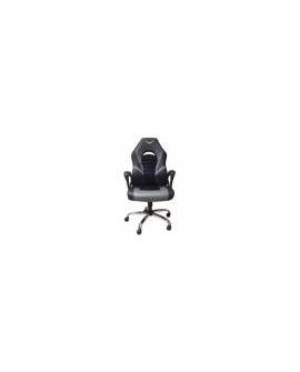 Silla Gamer Naceb Technology NA-0935N - Negro - Poliuretano - Nylon