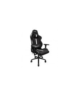 Silla Game Factor CGC601 XL - Reclinable - Negro/Blanco