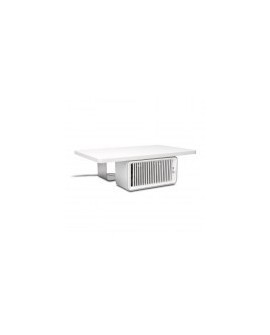 Soporte Kensington CoolView Wellness - 27" - Hasta 45Kg - 1 Ventilador - Blanco