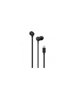 Auriculares Apple urBeats3 - Alámbrico - Lightning - Micrófono - Negro