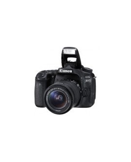 Cámara Reflex Canon EOS 80D - Pantalla LCD 3" - 24.2 MP - Vídeo Full HD + Lente EF-S 18-55 mm - Promo Canon