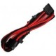 Cable de Alimentación AeroCool EN56108 - Molex a SATA - 4 pines - 80cm - Rojo/Negro