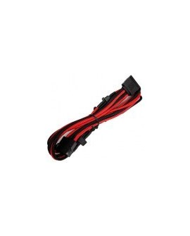 Cable de Alimentación AeroCool EN56108 - Molex a SATA - 4 pines - 80cm - Rojo/Negro