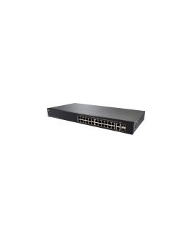 Switch Cisco SF250-24-K9-NA - Administrable - 24 Puertos + 2 Puertos Gigabit/SFP + 2 Puertos SFP+