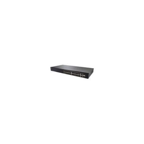 Switch Cisco SF250-24-K9-NA - Administrable - 24 Puertos + 2 Puertos Gigabit/SFP + 2 Puertos SFP+