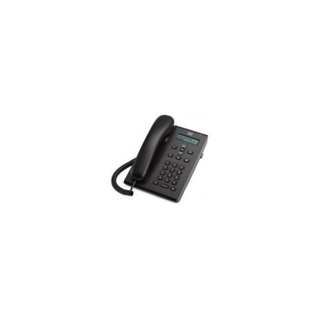 Teléfono Cisco SIP 3905 - 2 Puertos - Negro