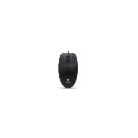 Mouse BRobotix 497202 - Alámbrico - USB - Negro