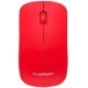 Mouse True Basix TB-924801 - Inalámbrico - Receptor USB - Rojo