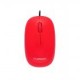 Mouse True Basix TB-924764 - Alámbrico - USB - Rojo