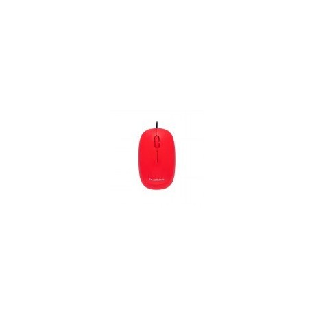 Mouse True Basix TB-924764 - Alámbrico - USB - Rojo
