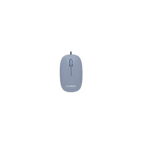 Mouse TrueBasix TB-924771 - Alámbrico - USB - Gris