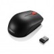 Mouse Lenovo Compacto Esencial - Inalámbrico - USB - Negro