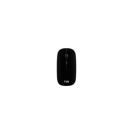 Mouse True Basix TB-924948 - Inalámbrico - Receptor USB - Negro
