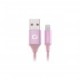 Cable MobiFree - Lightning - USB-A - Oro Rosa