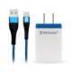 Cargador BRobotix 963332 - USB-C - USB-A - Blanco / Azul