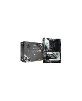 Tarjeta Madre ASRock X570 Steel Legend - Socket AM4 - 4x DDR4 - 2133 / 4400 MHz - HDMI - DisplayPort - USB 3.2 - ATX