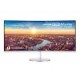 Monitor Samsung LC34J791WTLXZX - 34'' - 3440 x 1440 - HDMI - DisplayPort - USB 3.0 - Curvo - Blanco