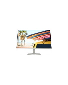 Monitor HP 24fw - 23.8" - 1920 x 1080 - HDMI - VGA - Blanco - Marco Plateado - Altavoces incorporados