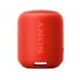 Bocina Sony SRS-XB12 - Bluetooth - Roja