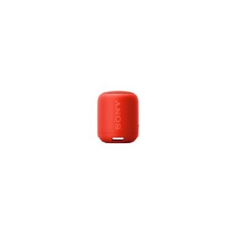 Bocina Sony SRS-XB12 - Bluetooth - Roja