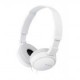 Audifonos Tipo Diadema Sony Zx-110 Color Blanco Plegables
